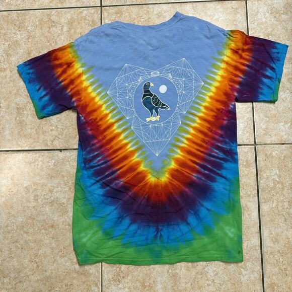 Grateful Dead Inspired‎ Tie Dye T Shirt Graphic Print Short Sleeve - Picture 3 of 4